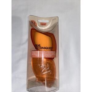 Real Techniques Miracle Complexion Sponge + Travel Sponge Case 01711 New in Box